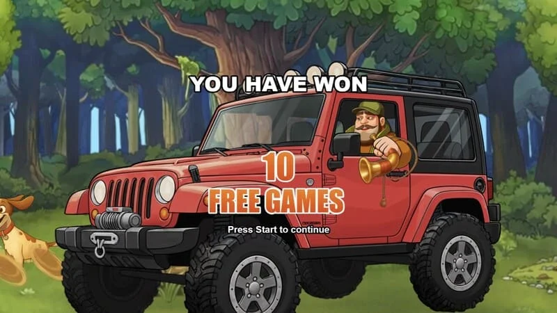 Hunt the Bucks - lancering af Free Games med Booster-panel og Hunter-Wild